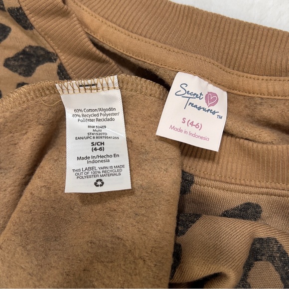 Secret Treasures Women's L 12-14 Sleep Top and Cuffed Pants, 2-Piece - Picture 11 of 16